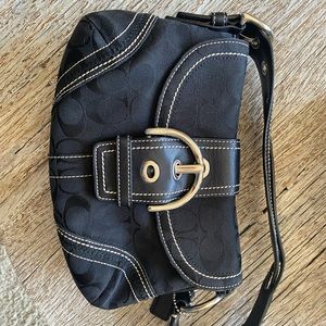 Coach black purse